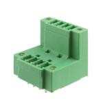 3.50mm & 3.81mm Female Pluggable terminal block Straight Pin With Fixed hole